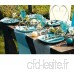 Santex Chemin de Table Bleu Turquoise 30cm x 25m x1 REF/5696 - B07D5W8PSW